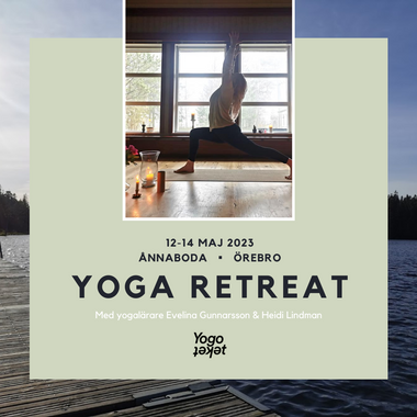 Yoga Retreat ånnaboda örebro 12-14 maj 2023